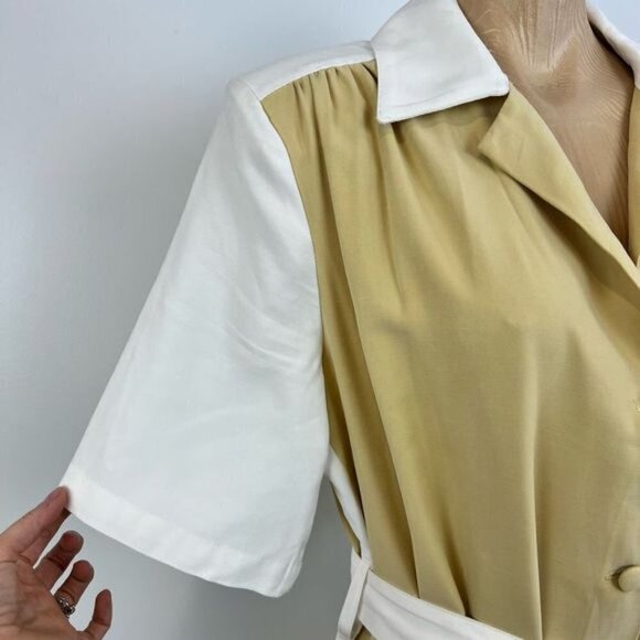 New Sabina Musayev Women’s Small Perry Raffia Button Down Belted Maxi Dress NWT - Picture 7 of 13